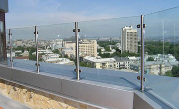 Ограждения балконов и терасс из нержавеющей стали
